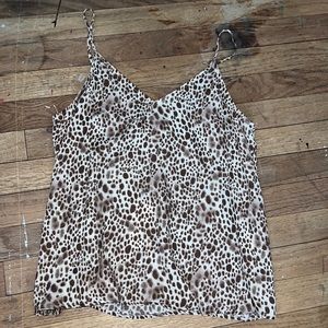 Leopard tank top